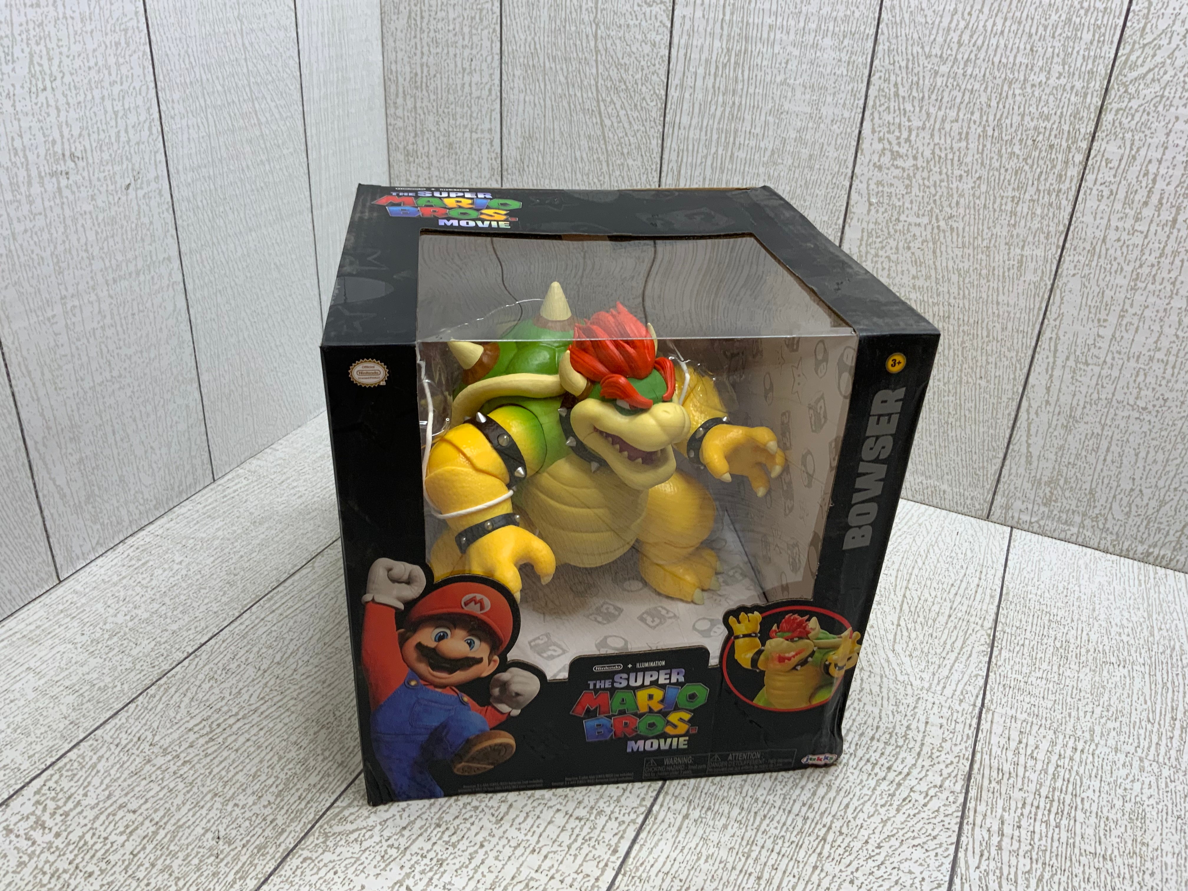Super Mario Bros. Movie 7-Inch Bowser Action Figure with Fire Breathing Effects (8051241091310)